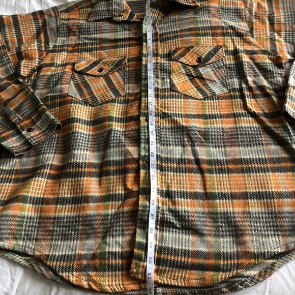 Vintage Frostproof Plaid Cotton Flannel Button Down Shirt Shacket - Picture 10 of 11